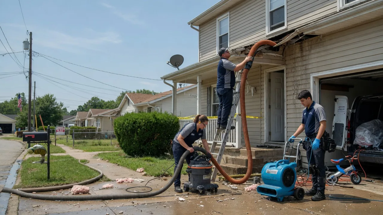 Water Damage Restoration in New Boston, MI near me